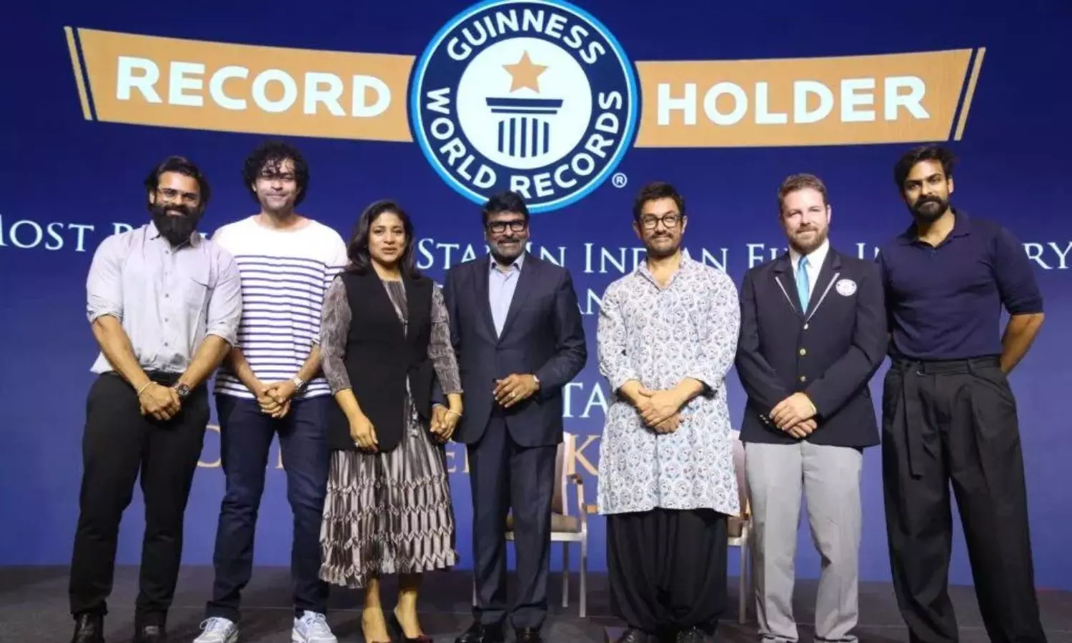 Megastar Chiranjeevi Enters Guinness World Records for 24,000 Dance Moves in 156 Films