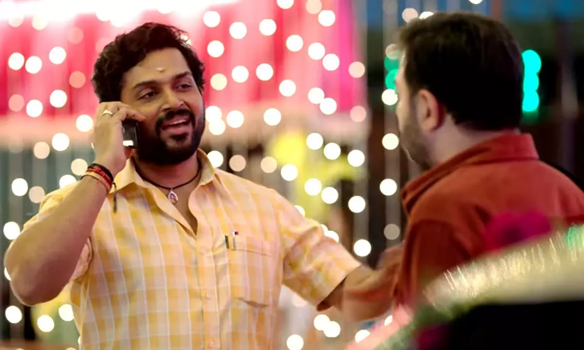 Trailer of Karthi and Aravind Swamys Sathyam Sundaram Promises an Emotional Ride