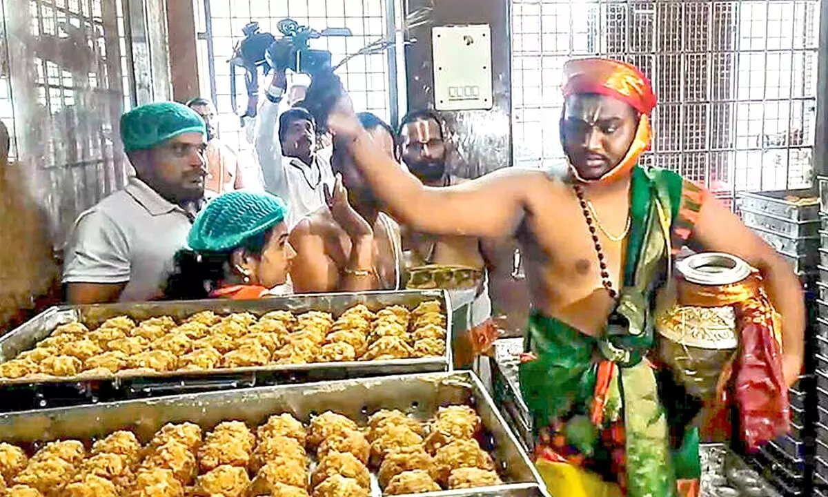 Shanti Homam restores sanctity of Tirumala laddu