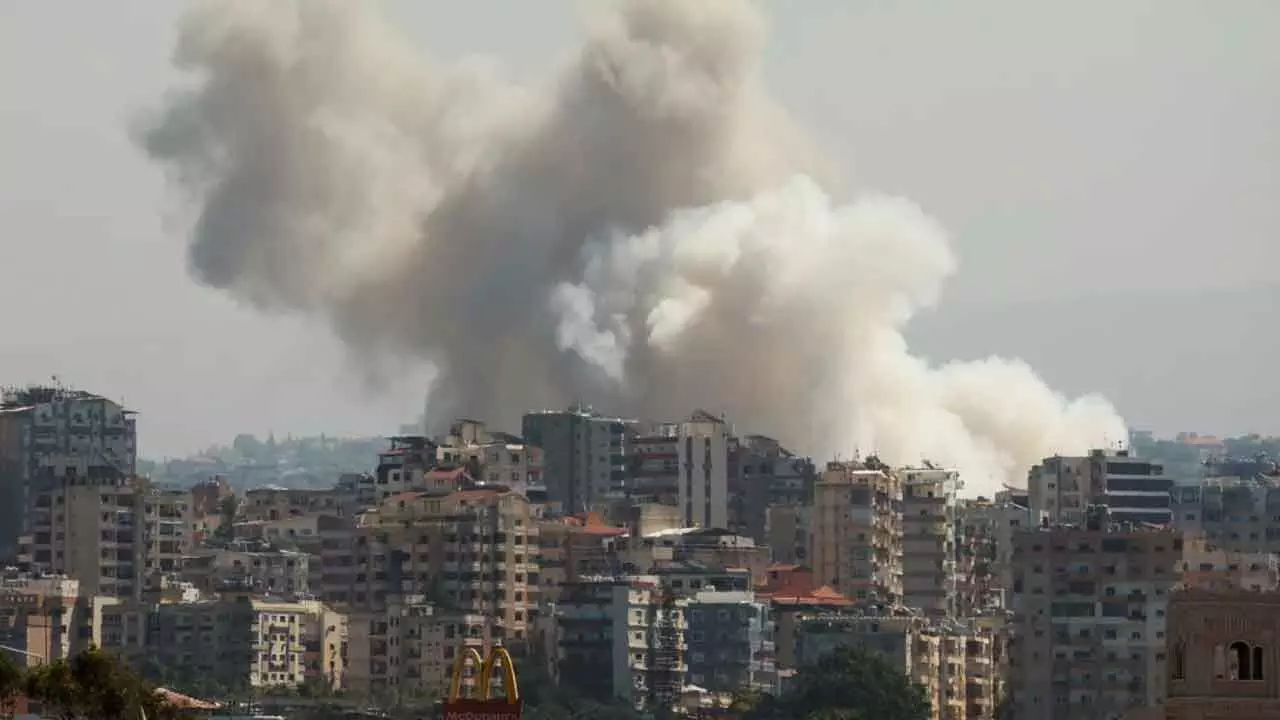 Israeli strikes on Lebanon kill 182