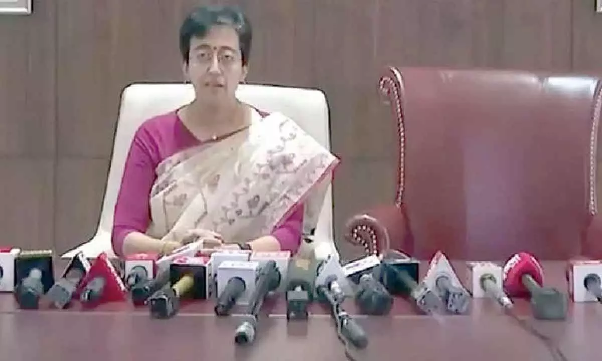 Atishi takes charge as Delhi CM