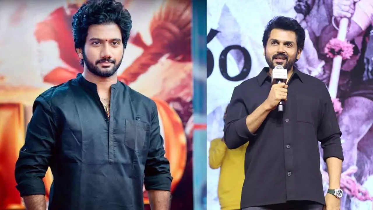 Karthi teases collaboration with Prasanth Varma; sparks speculation to be part of PVCU