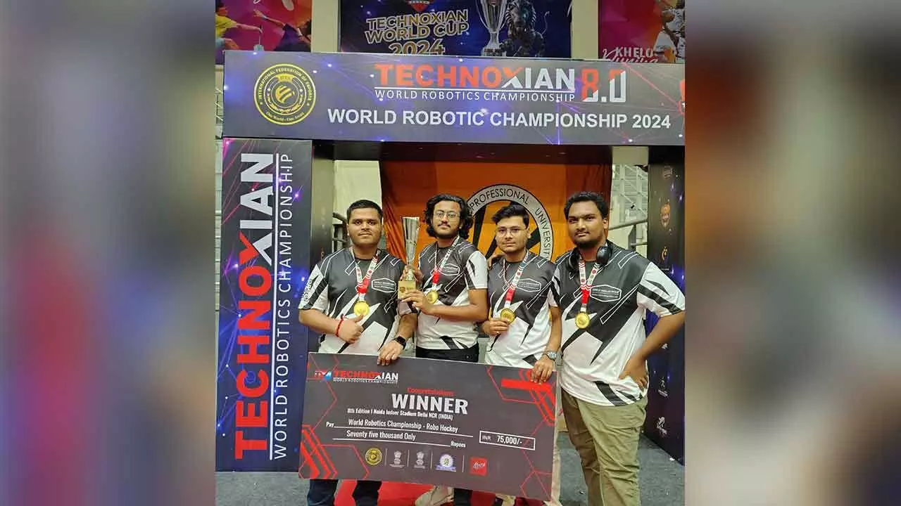 LPU’s Team Reddix won the 8th International World Robotics Championship