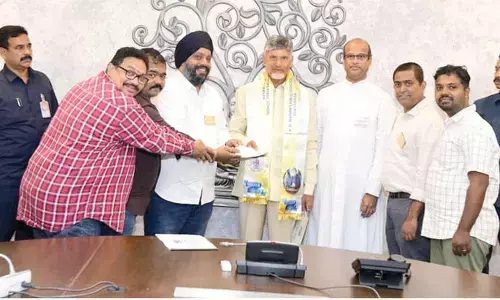 NSM alumni donates Rs. 2L to CMRF