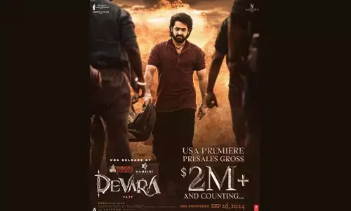 Jr NTR creates a rare feat; surpass $2 million in pre-sales for two consecutive films in the USA