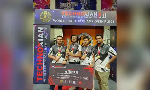 LPU’s Team Reddix won the 8th International World Robotics Championship