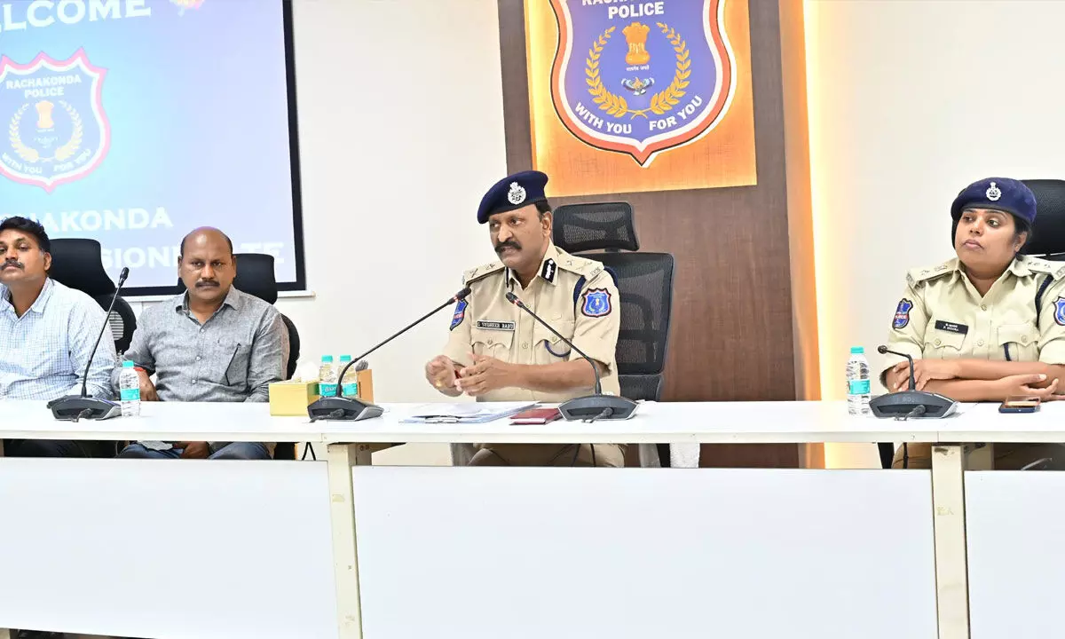 Rachakonda CP addresses newly-recruited trainees