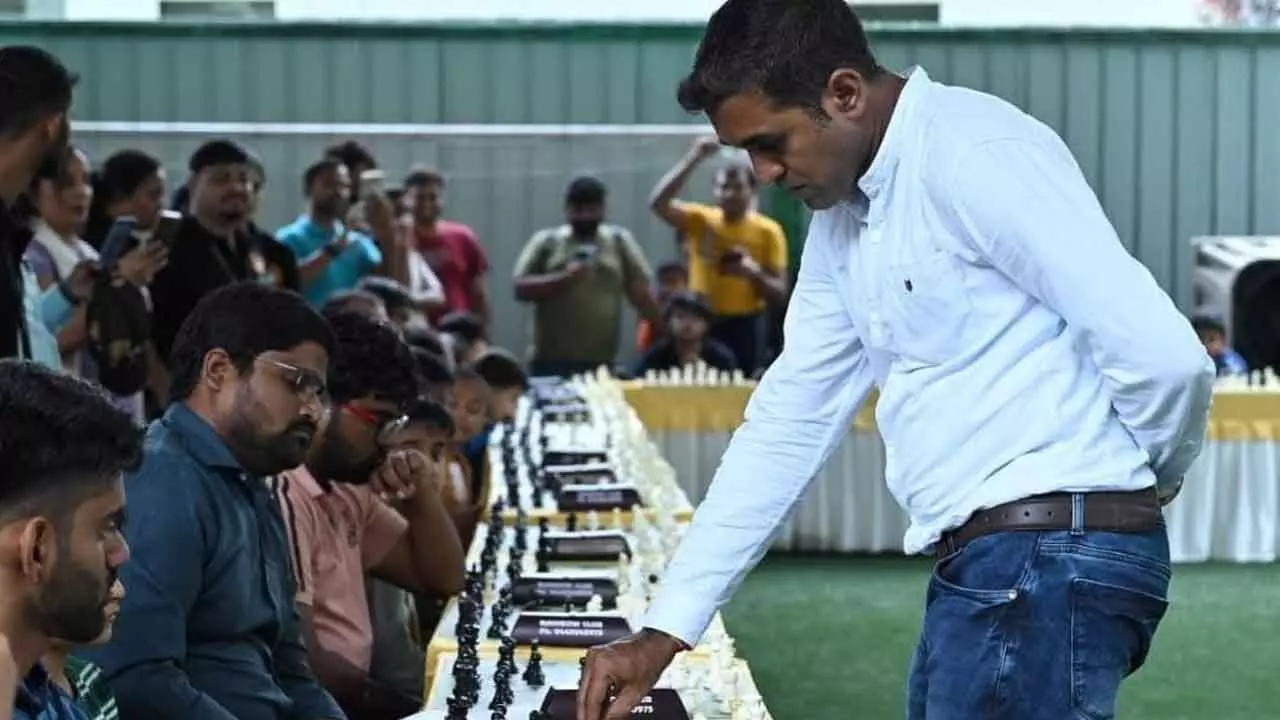 Uday Kumar Naidu beats Grandmaster