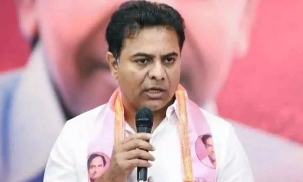 KTR flays CM for declining State revenues