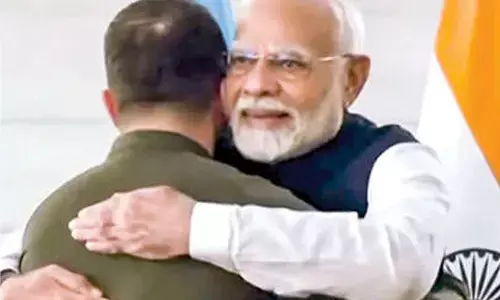Narendra Modi meets Zelenskyy