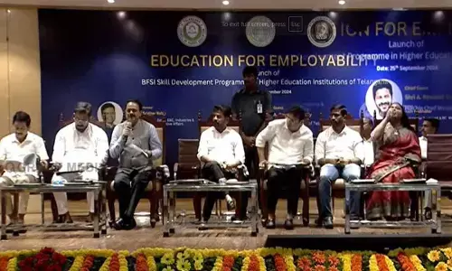 CM A. Revanth Reddy Launches BFSI Skill Programme at JNAFAU, Hyderabad