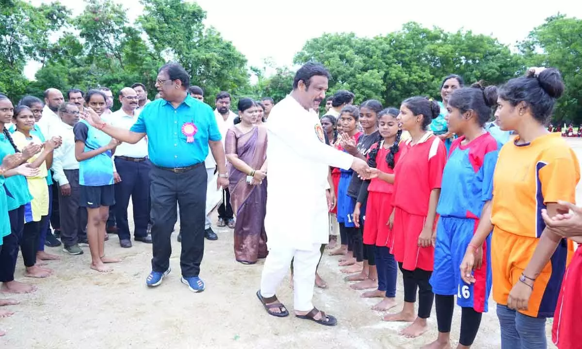 Secunderabad Cantonment MLA Ganesh attends Under 14-17 Koko Kabaddi Tournament