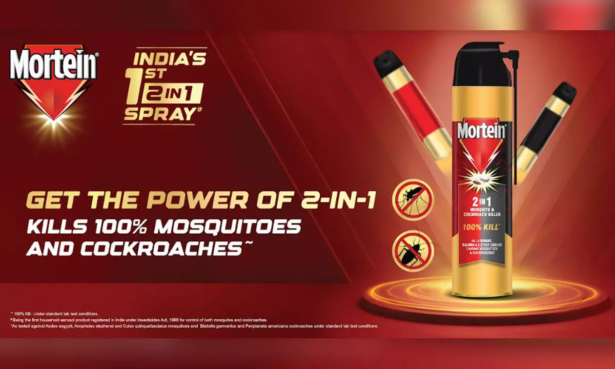 Mortein Provides Protection Against Both Mosquitoes And Cockroaches With India’s First 2-in-1 Spray