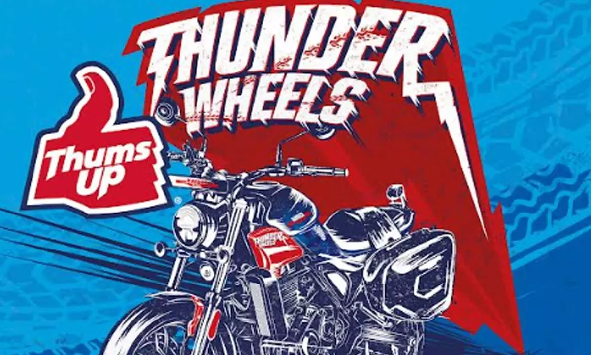 Experience the thunder, be the Hero; Hero motocorp and thums up introduce a special-edition mavrick 440 thunderwheels