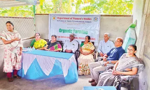3-day organic farming training for women launched at Vemuru
