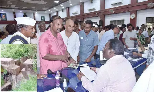 Madduvalasa farmers demand water for tail-end lands