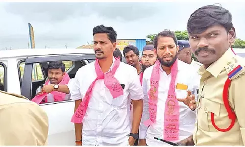 BRS leaders allege police raj in TG