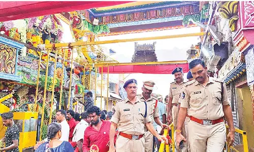 Foolproof security in place for Poleramma Jatara in Venkatagiri