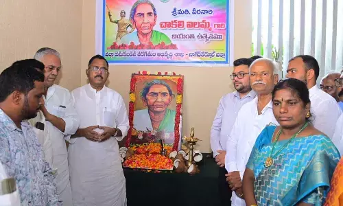 Chakali Ailamma’s Struggled for Social Justice and Dignity is a Beacon of Inspiration: MP Mallu Ravi