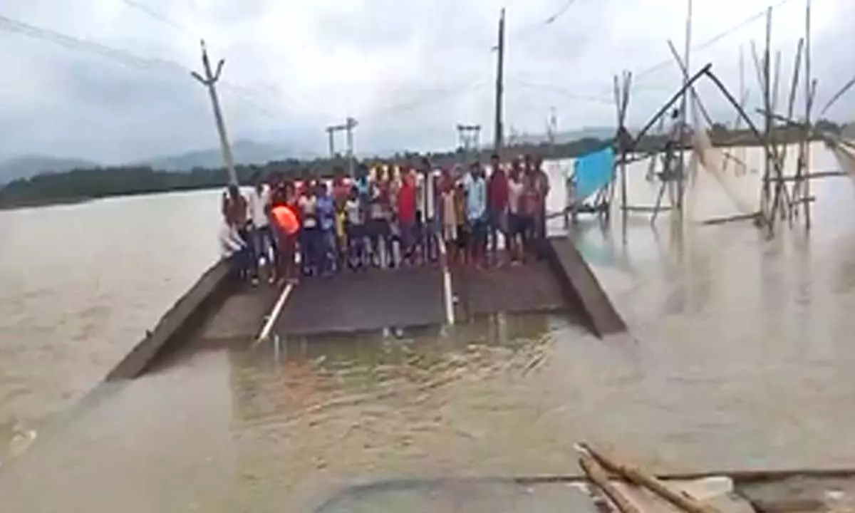 Bridge collapses in Bihar’s Bhagalpur district