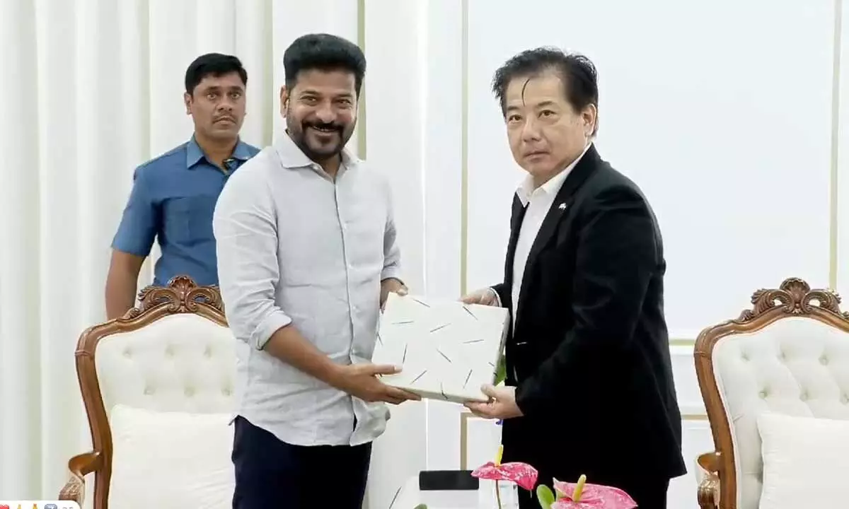 Japanese Consul General Meets Telangana CM Revanth Reddy