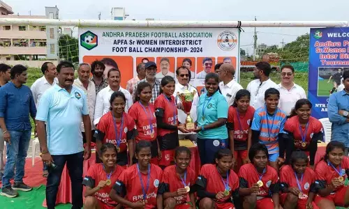 Anantapur team wins women’s football tourney