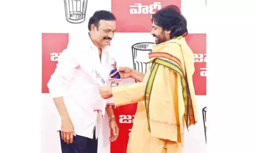 Businessman K Ravisankar joins Jana Sena