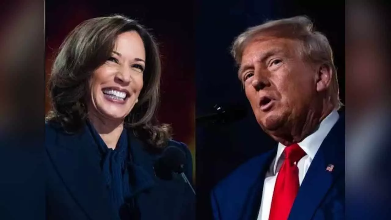 Harris leads Trump in several battleground states