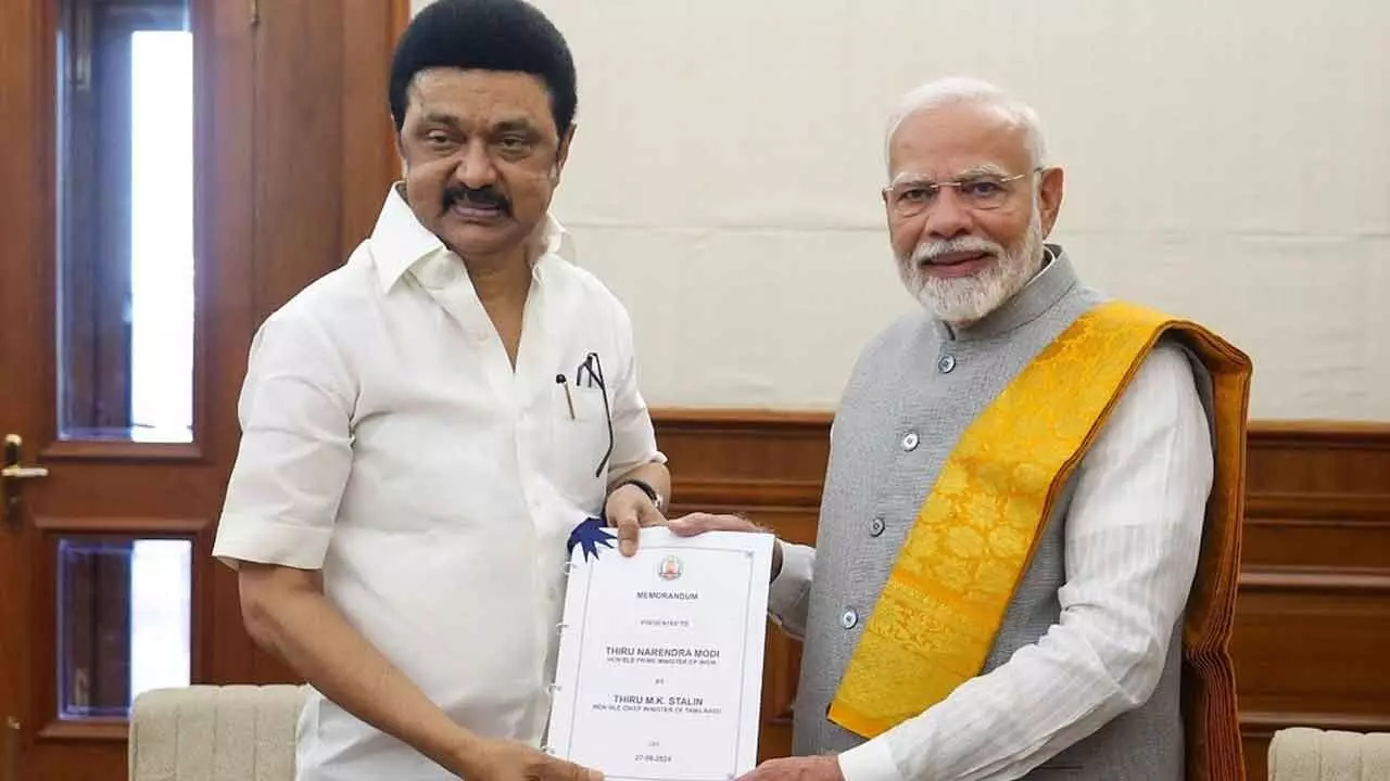 CM Stalin Meets PM Modi: Discusses Key Tamil Nadu Issues And Chennai Metro Expansion