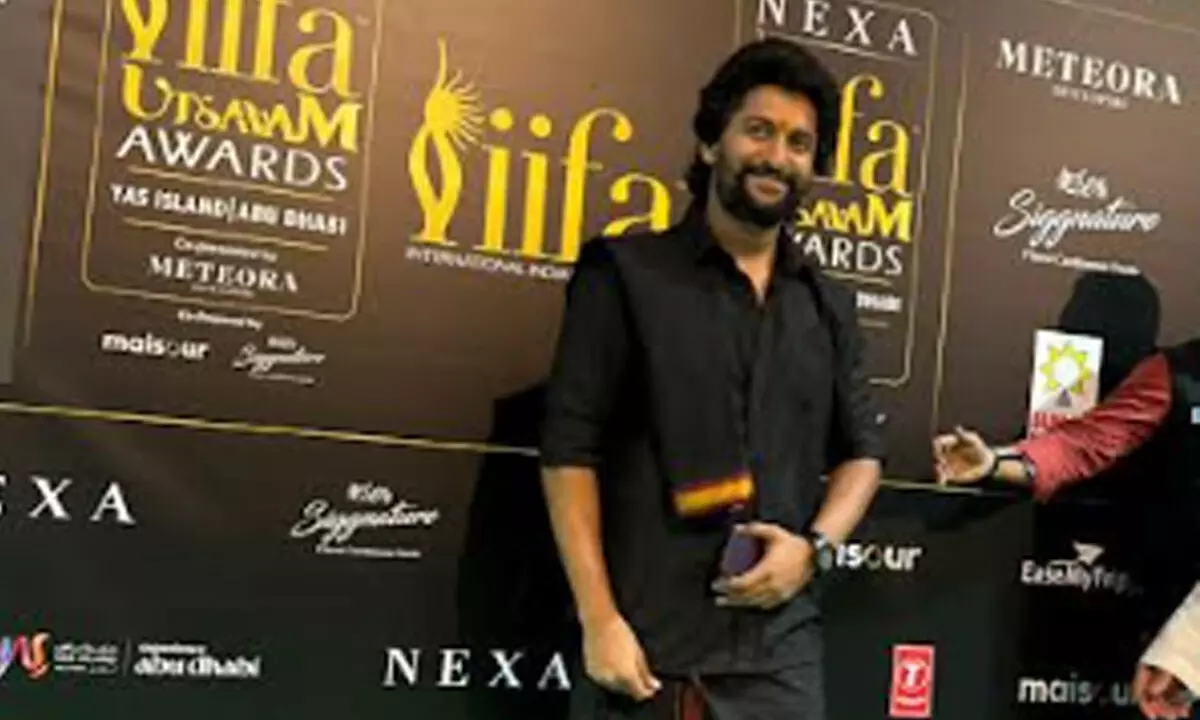 Natural Star Nani Wins IIFA Best Actor Award for Dasara