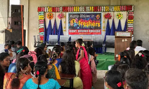Grand Welcome Party Celebrations at Government Degree College