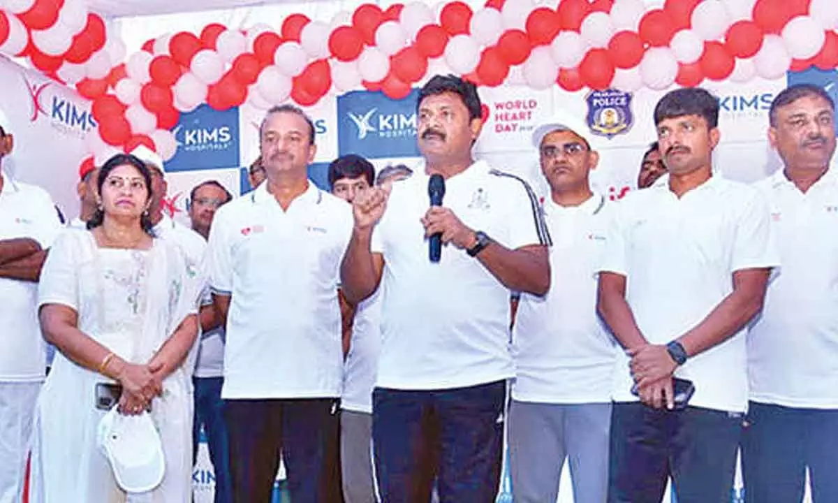 KIMS Ongole organises 3K walk