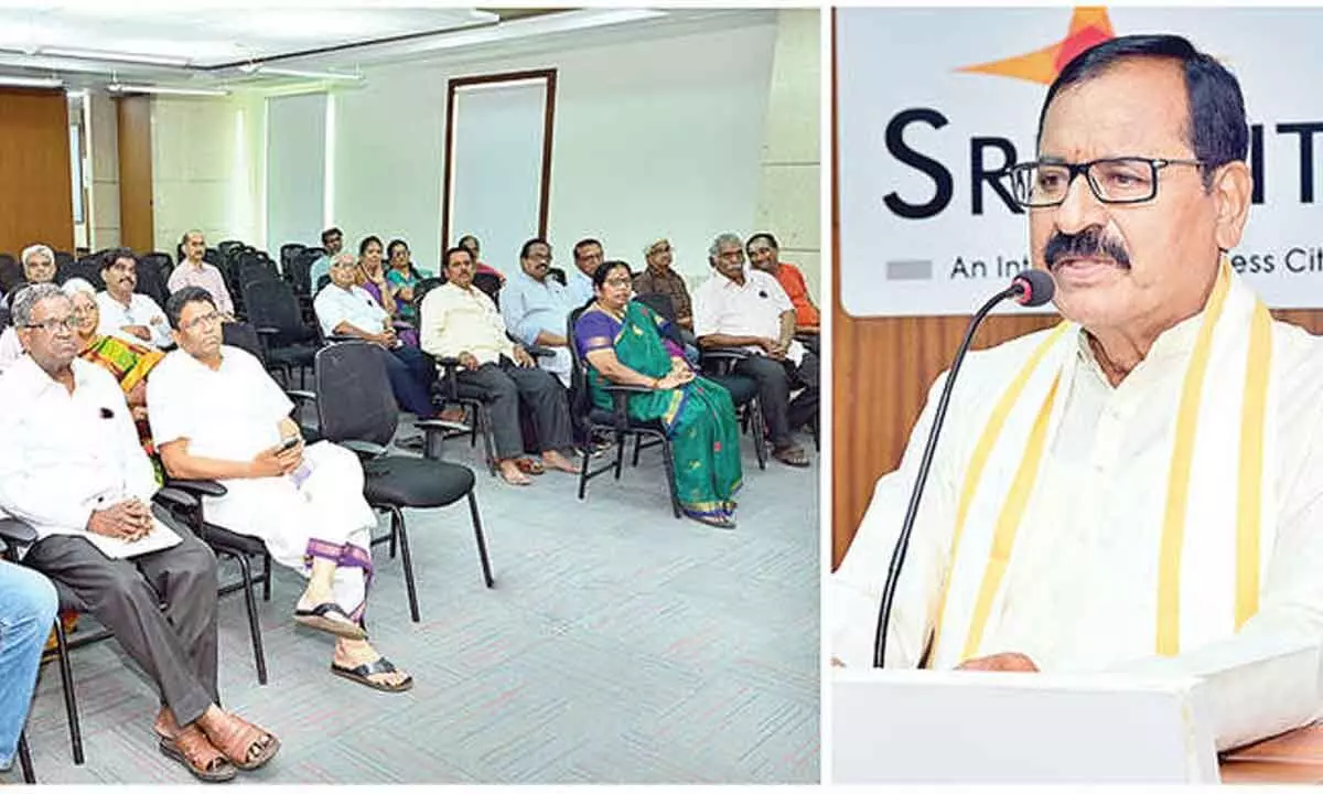 Sri City’s Srivani Forum hosts talk on Telugu folk arts