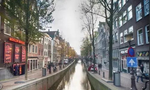 A red light district that thrived for centuries