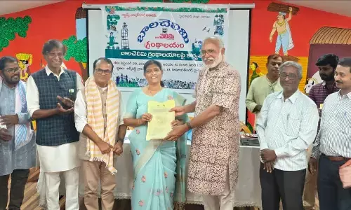 Telangana State Library Council Chairman Addresses Balachelimi Libraries Workshop