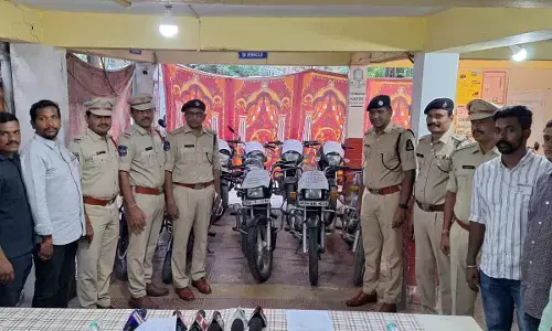 One Arrested in Motor Vehicle Theft Case in Hyderabad; 18 Stolen Bikes Recovered