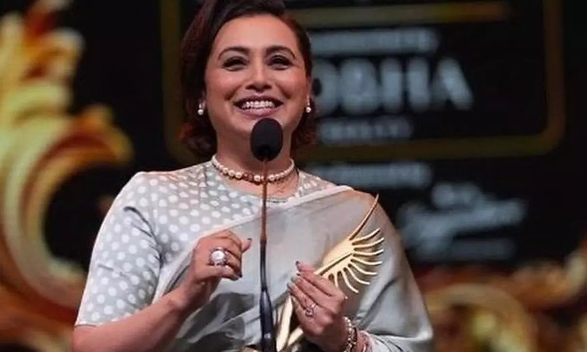 Rani Mukerji celebrates universal maternal love after winning Best Actress at IIFA Awards