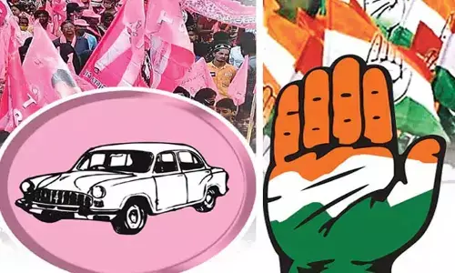 Tension at Telangana Bhavan as Congress Workers Attempt Protest