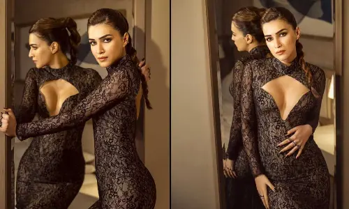 Kriti Sanon in her signature style