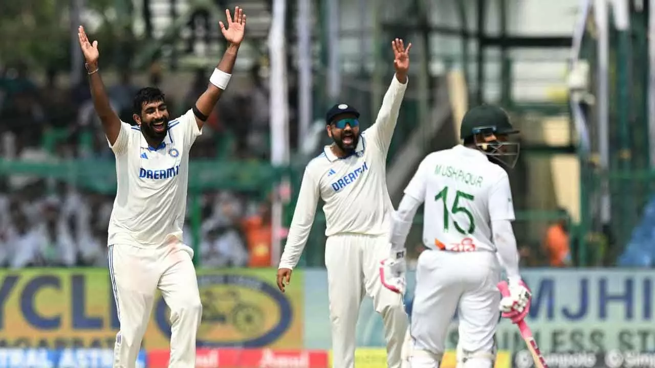 2nd Test: India restrict Bangladesh to 146, need 95 to sweep series