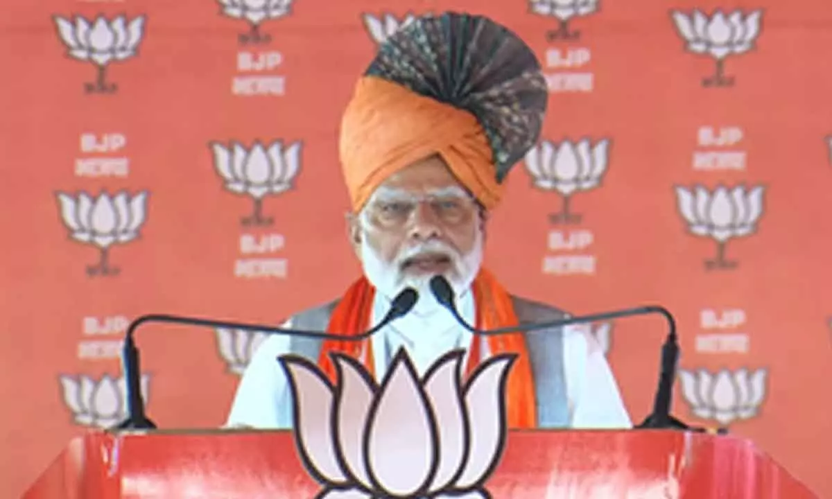 Todays gathering shows result of Haryana polls, says PM Modi