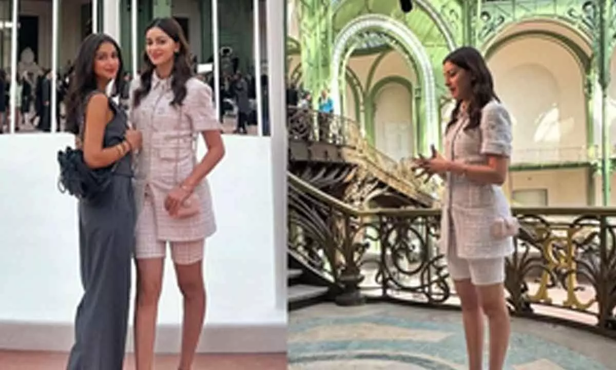 Ananya Panday lights up the French capital with her unparalleled charm