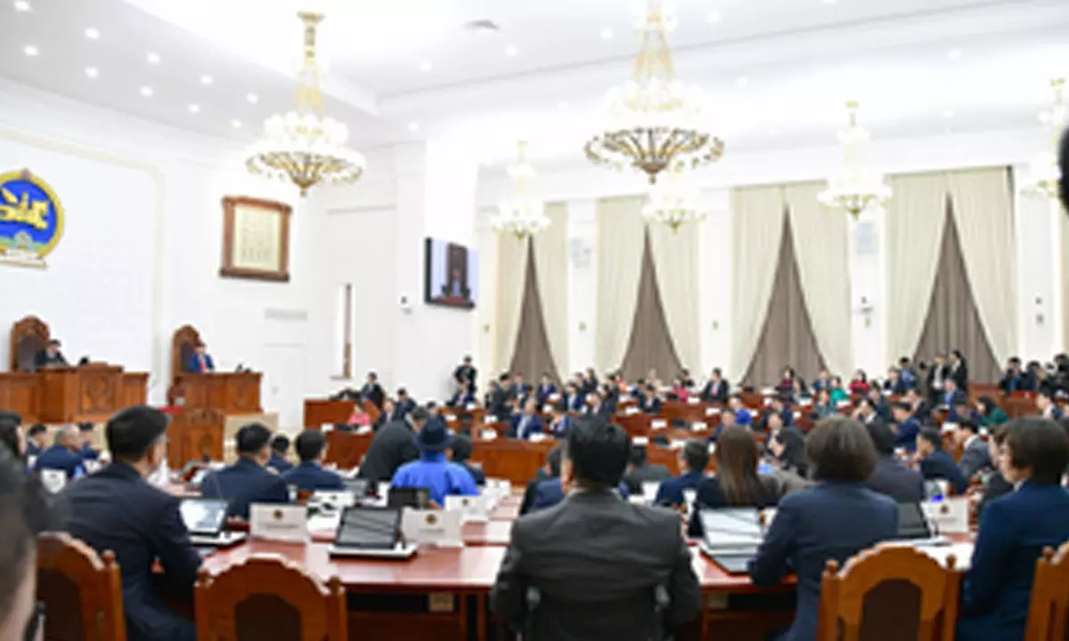 1st autumn session of current Mongolian Parliament opens