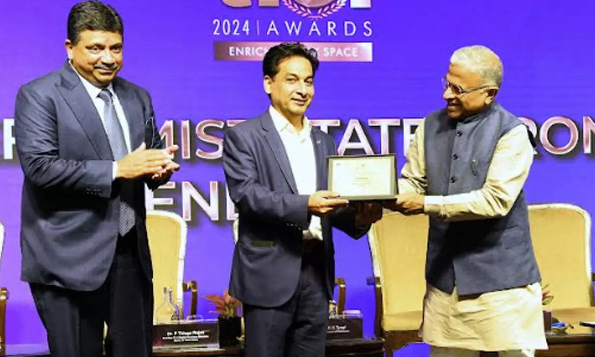 Telangana has been awarded a Bronze Award for its groundbreaking tax reforms