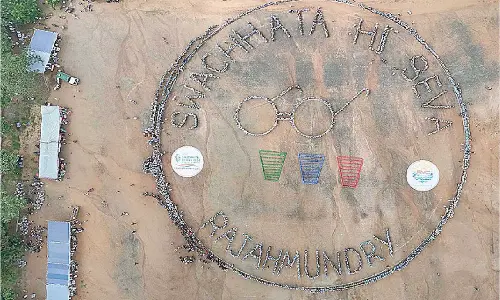 Cleanliness drive witnesses enthusiastic participation