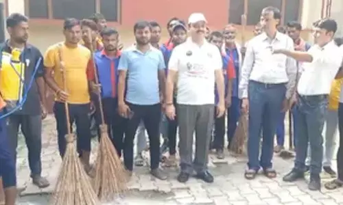 Cleanliness drive launched in Mathura court, Justice Ashish Garg advocates for hygiene