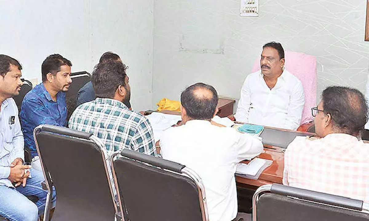 HRDCL works in Rajendranagar soon; MLA meets officials to discuss modalities