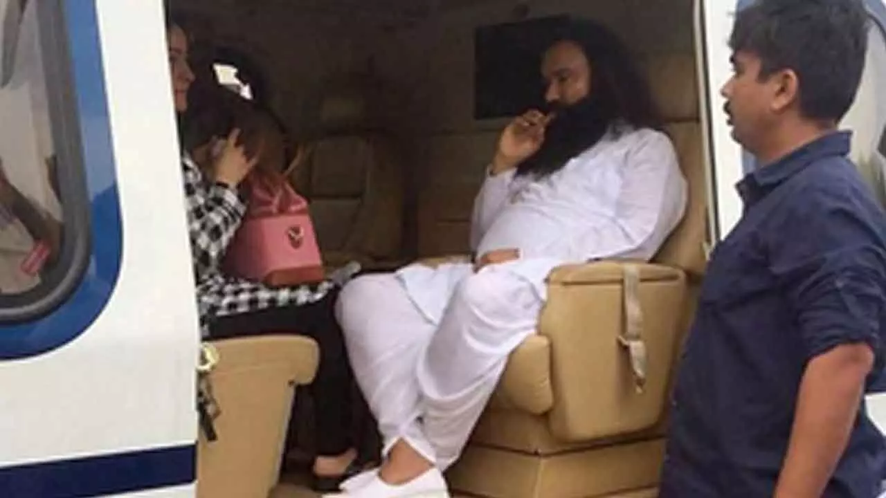 Ahead of Haryana polls, controversial Dera Sacha Sauda chief out on 20-day parole