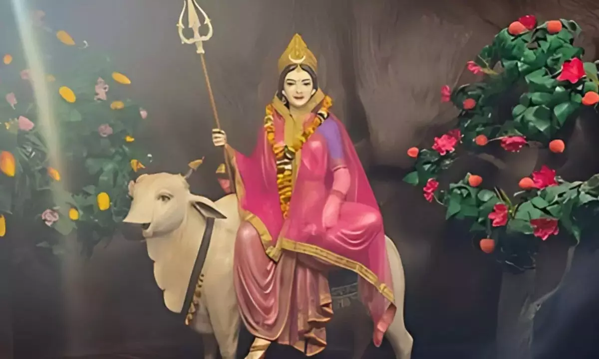 Navratri 2024 Day 1: Colour, Puja Rituals, Auspicious Timings, and Bhog for Goddess Shailputri