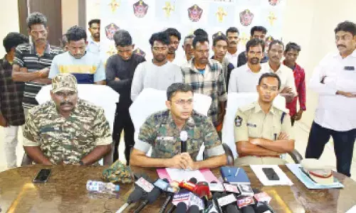 17 Maoists surrender in Alluri dist